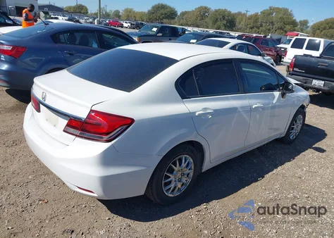 2013 Honda Civic Lx из США, поврежденный, VIN 2HGFB2F59DH554370